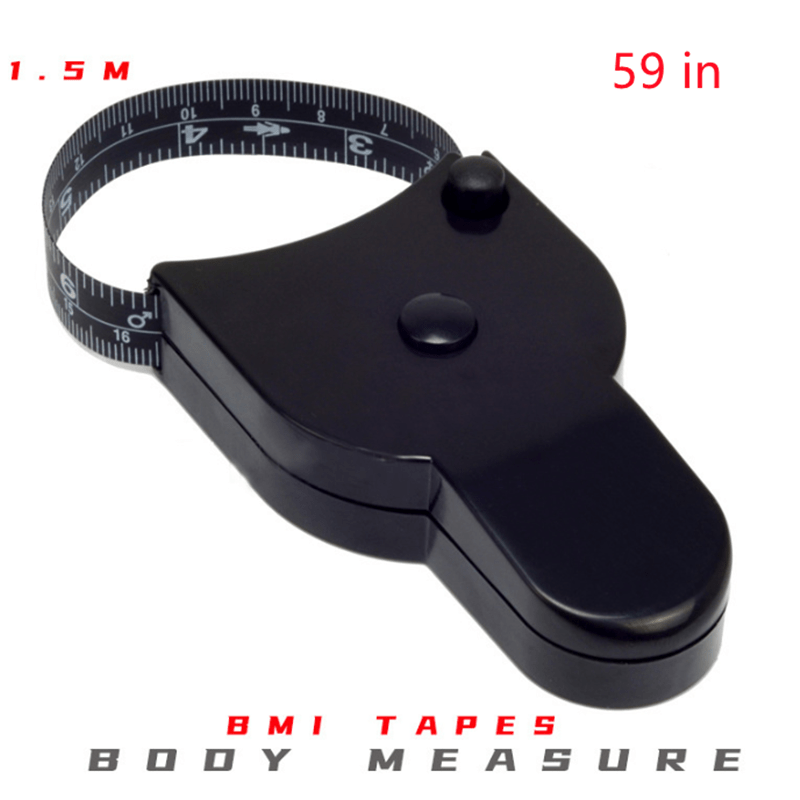Flexible girth or circumference black body measuring tape