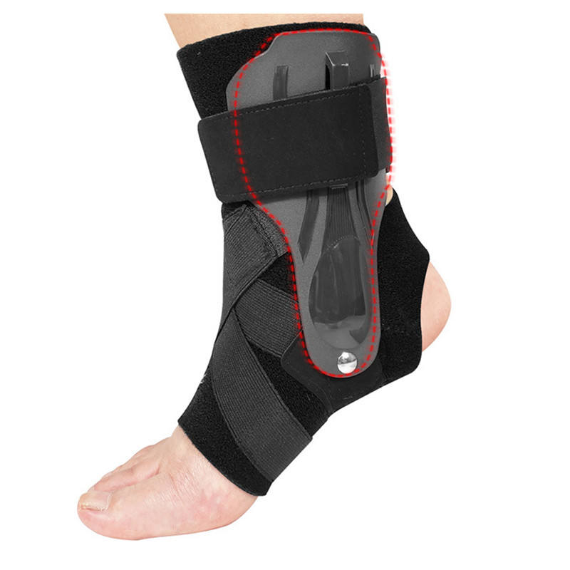 Kuangmi Adjustable Pressurized Bandage Ankle Support Ankle Brace for  Basketball