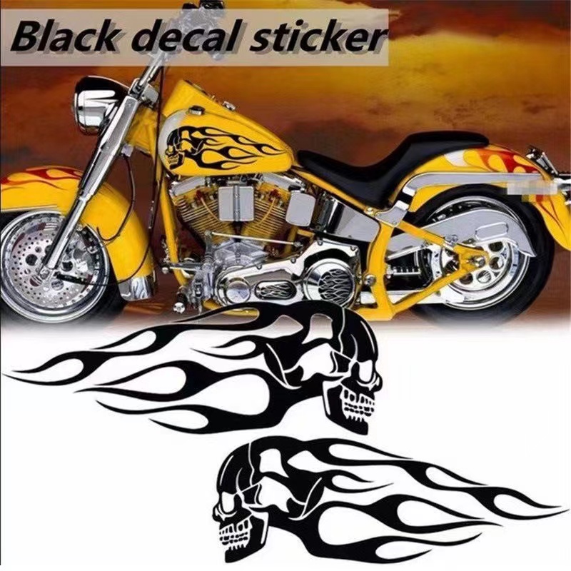 Avis et commentaires de Stickers Harley Davidson Skull - Autocollant moto