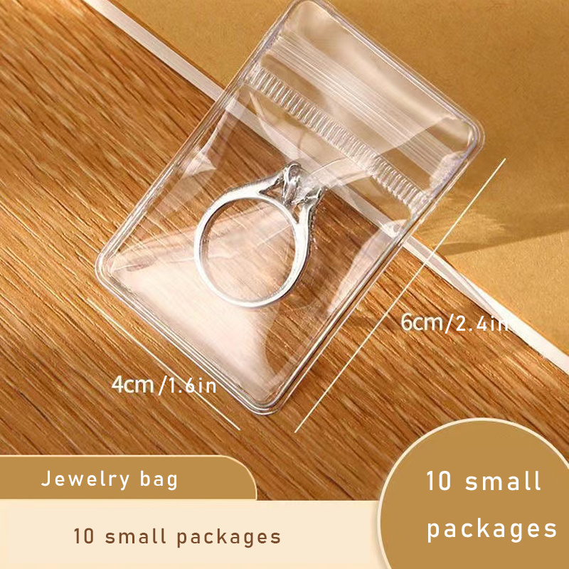 16pcs Transparent Jewelry Box - Perfect for Storing Earrings, Necklaces,  Rings & More - Anti-Oxidation & Portable