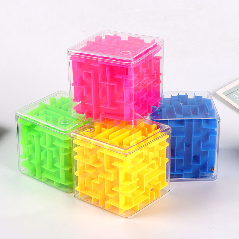 Acheter Puzzle labyrinthe 3D pour enfants, casse-tête, boule labyrinthe,  jouet, cadeaux pour enfants, jeu de balle d'équilibre