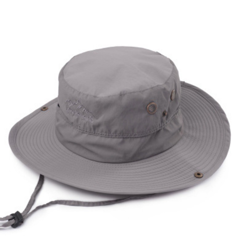 1pc Fisherman Hat Men's Summer Quick-drying Breathable Sun Hat Fishing Hat  With Big Eaves Mountaineering Sun Hat - Joias E Acessórios - Temu