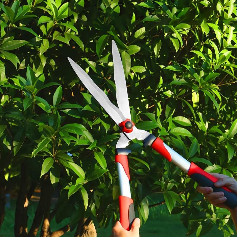 Garden Hedge Shears, Manual Hedge Trimmer With Comfort Grip Lightweight  Handles, Bushes Cutter, Ideal For Trimming And Shaping Borders, Decorative  Shrubs - Temu