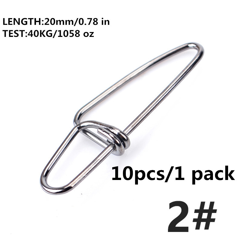 Ftk Stainless Steel Fishing Snap Rolling Connector Swivel - Temu