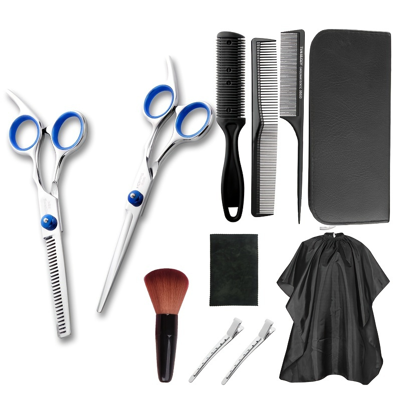 1pcs Professional Hair Cutting Scissors Shears, Black Golden Haircut  Scissors, Hairdresser Scissors Tools