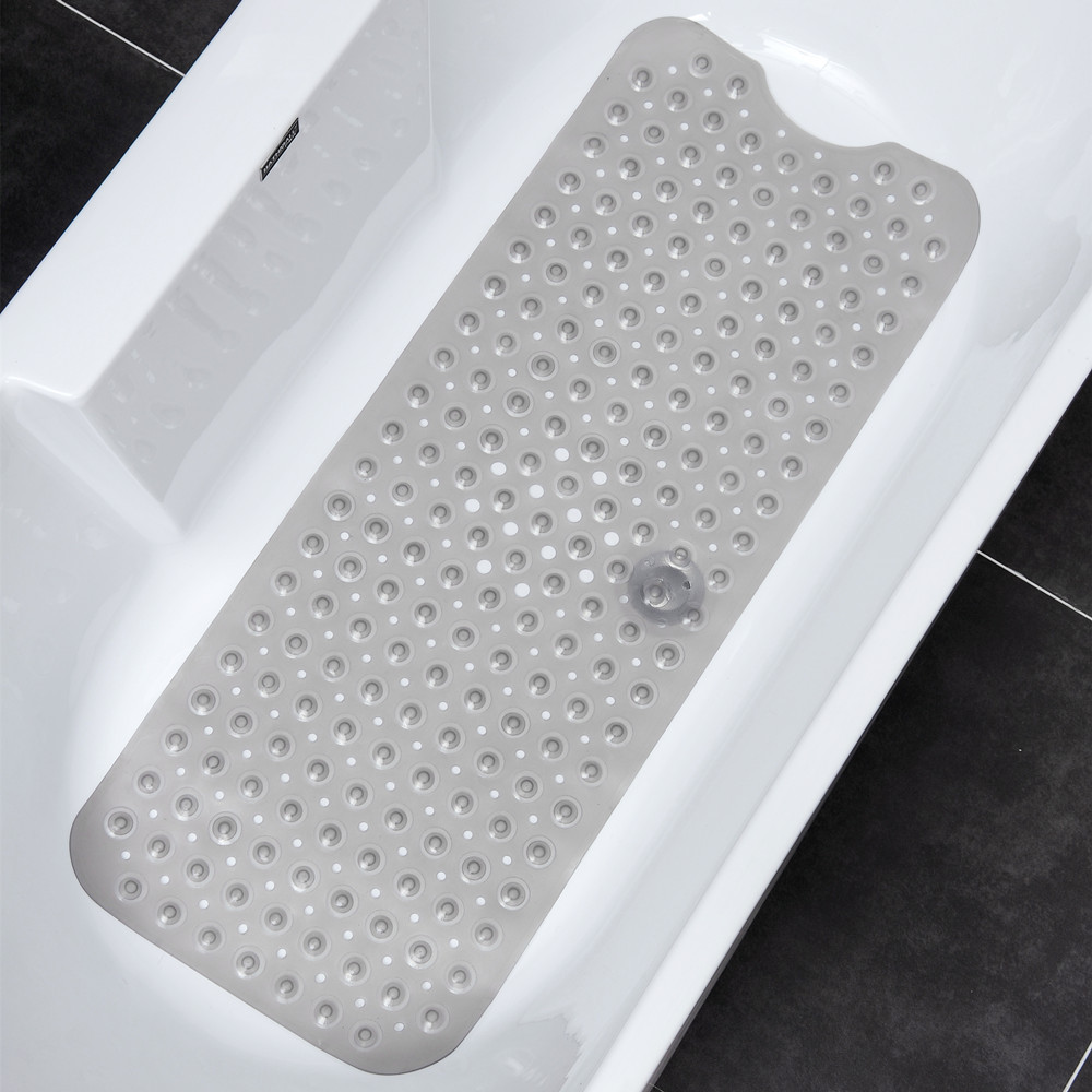 Extra Long Bath Mat Massage 40X100CM Safety Shower Bathtub Mats Non Slip  Bathroom Floor Mat for