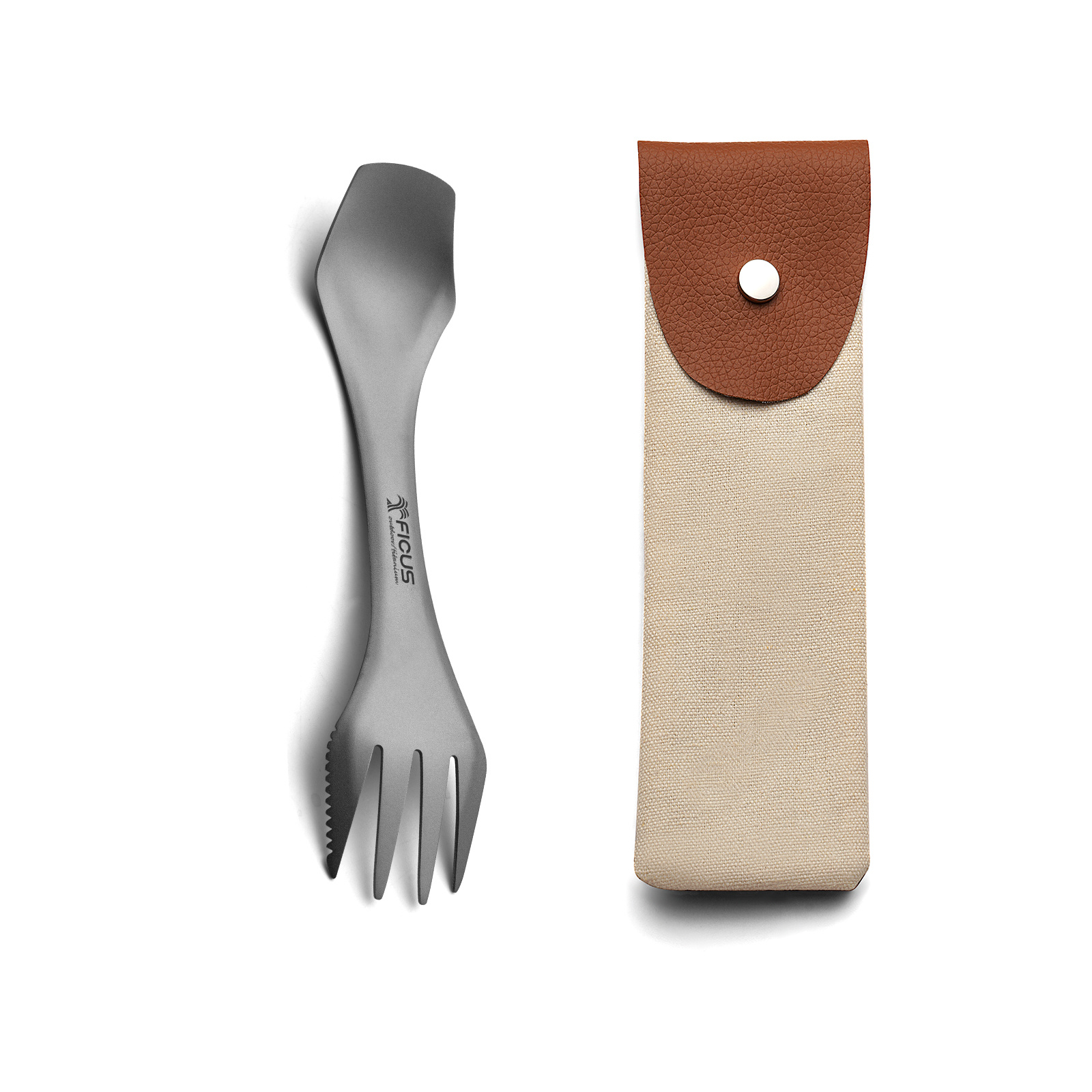 Bestargot Titanium 3in1 Spork and Spoon Set