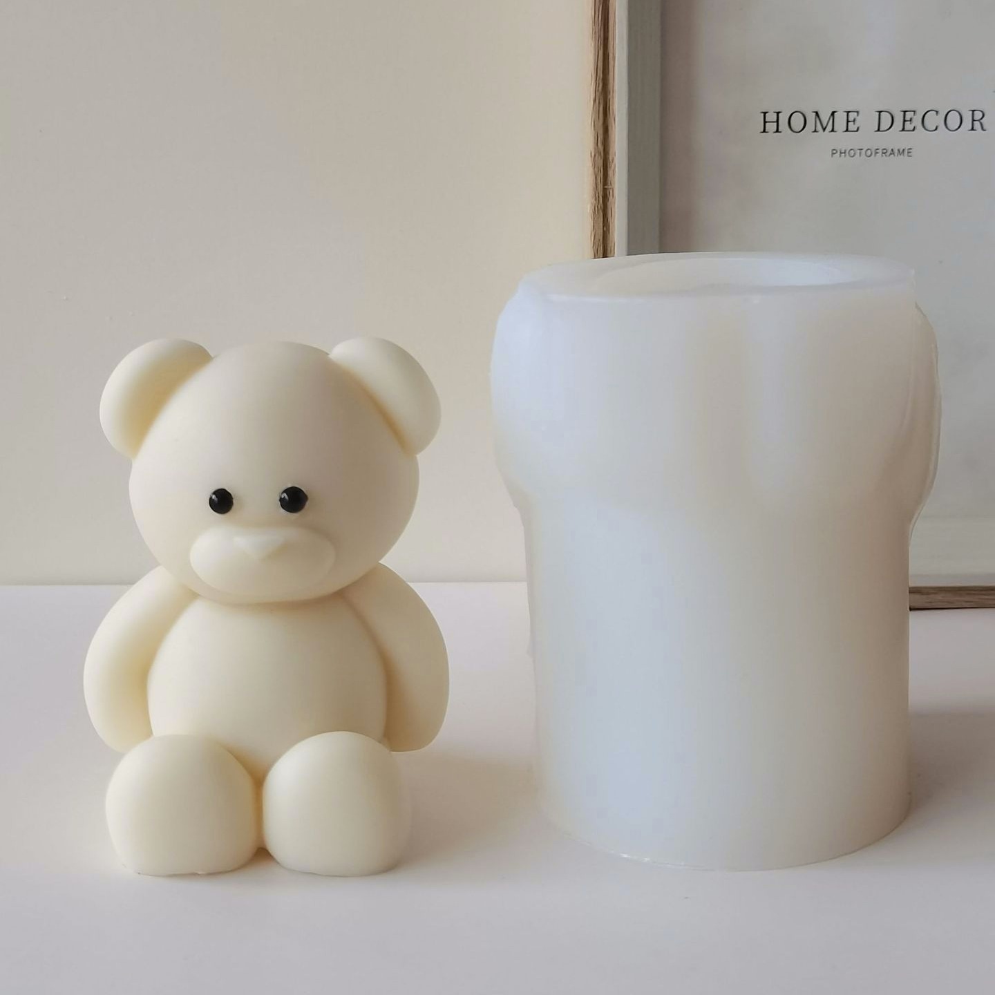 Teddy Bear Candle Mold (Pink) – mkandcocandles