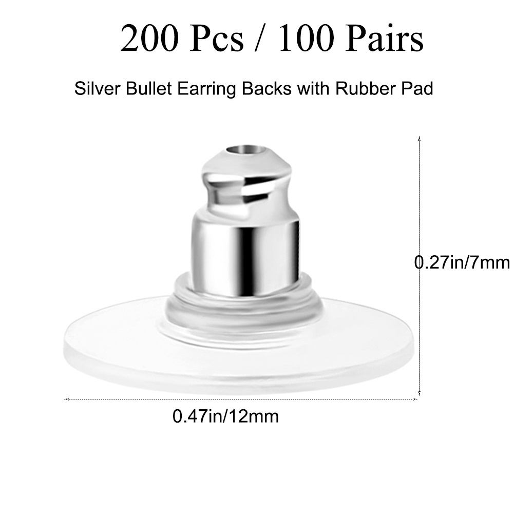 Bullet Clutch Earring Backs