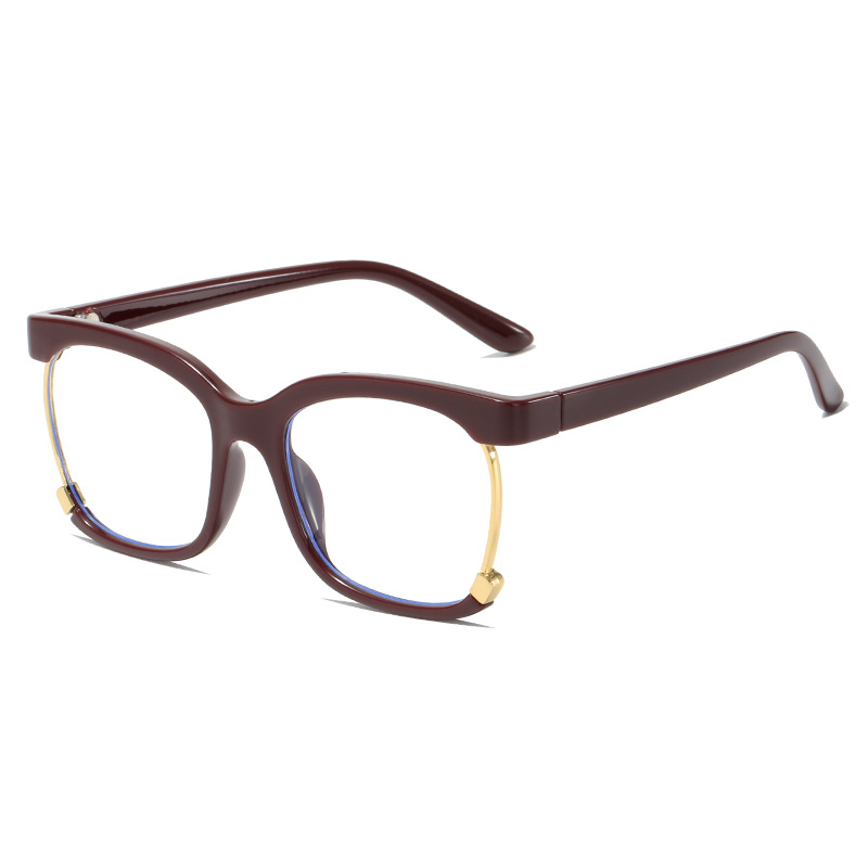 Metal Frame Blue Light Blocking Glasses Unisex