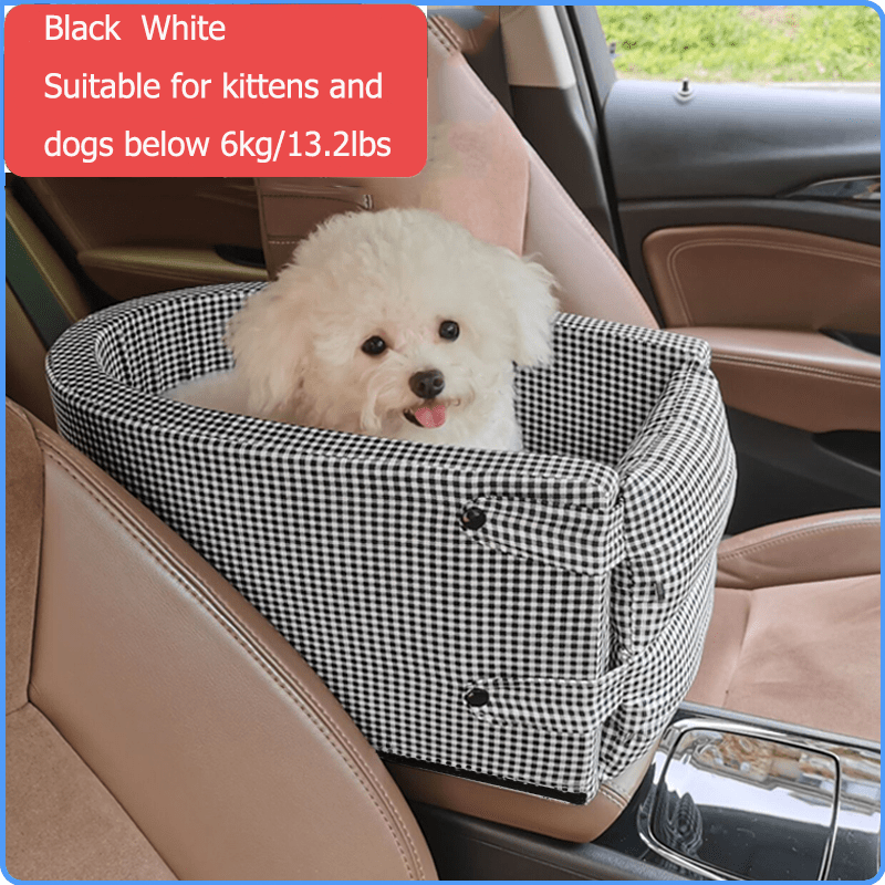 Dog Car Seat Central Control Cat And Dog Car Seat Dog Cat - Temu