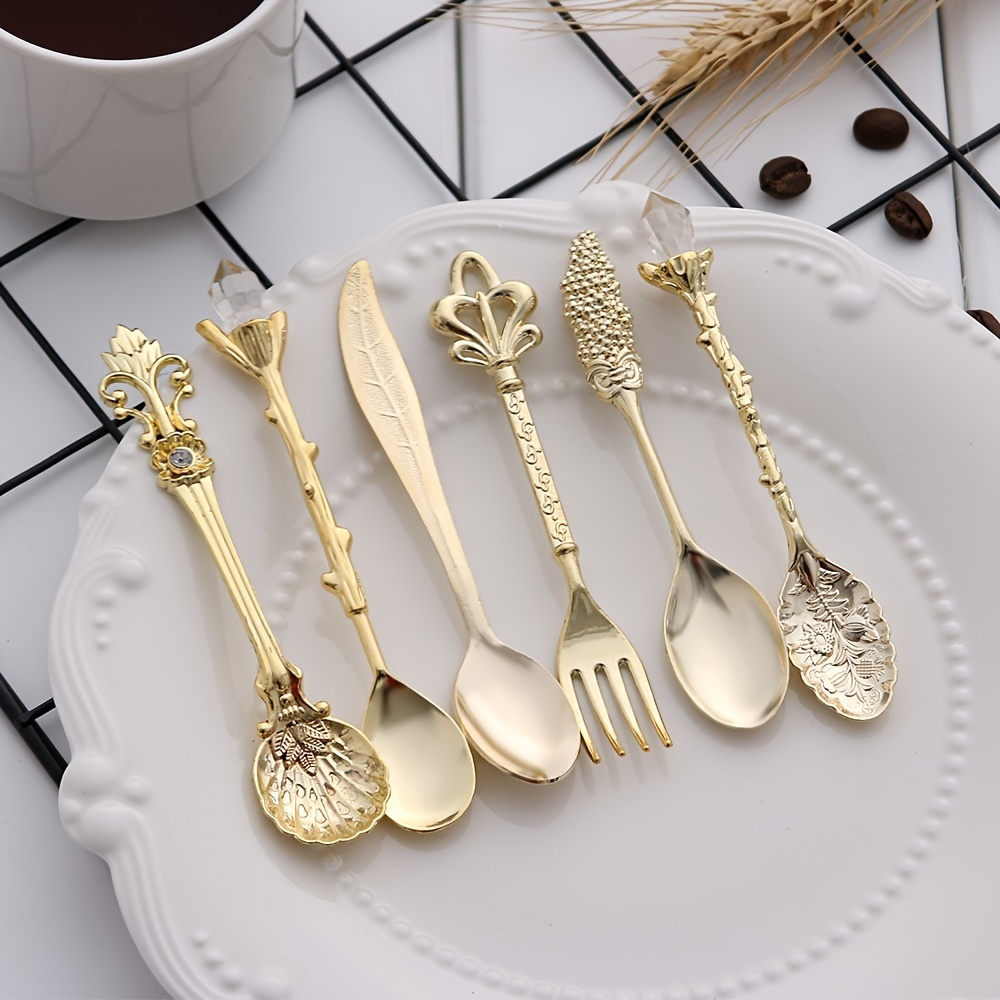 6Pcs SS304 Household Measuring Spoons Teaspoon Tablespoon Condiment Tool 6  Sizes