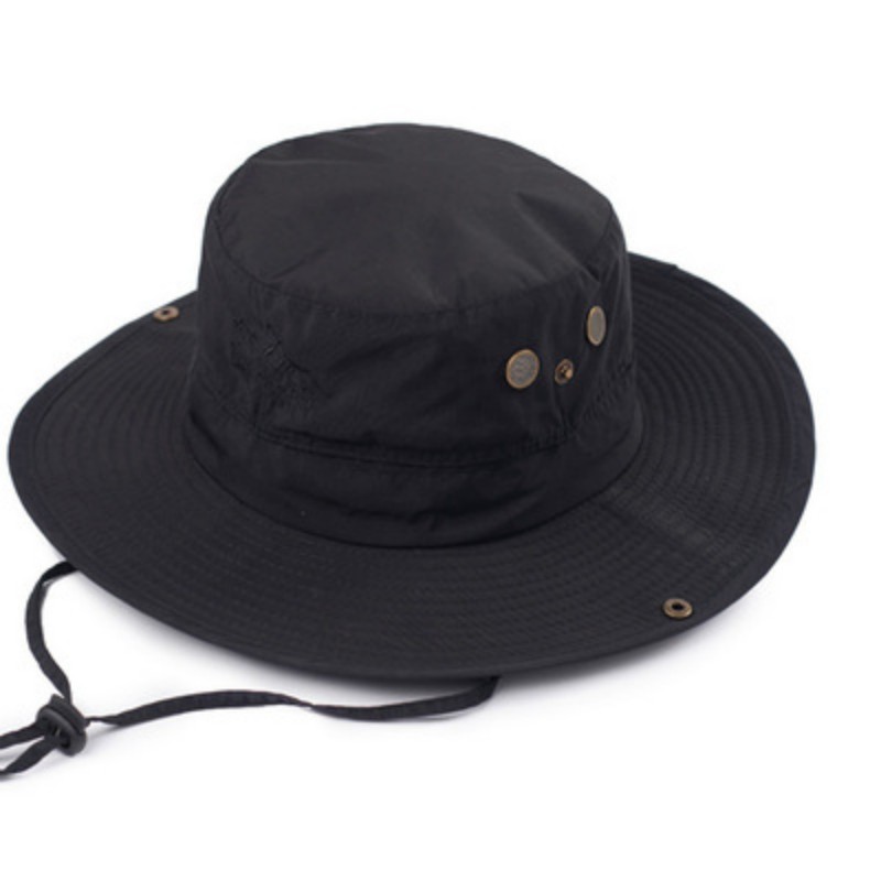 1 Sombrero Pescador Hombre, Sombrero Sol Transpirable Secado Rápido Verano  Hombre, Sombrero Pesca Aleros Grandes, Sombrero Sol Montañismo - Joyería  Accesorios - Temu