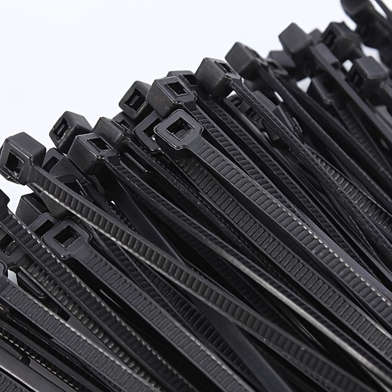 

100pcs High Quality Self Locking Cable Tie Line Rope Organiser Holder Straps Zip Fasten Wires 0.098inch*3.93/5.90/7.87inch