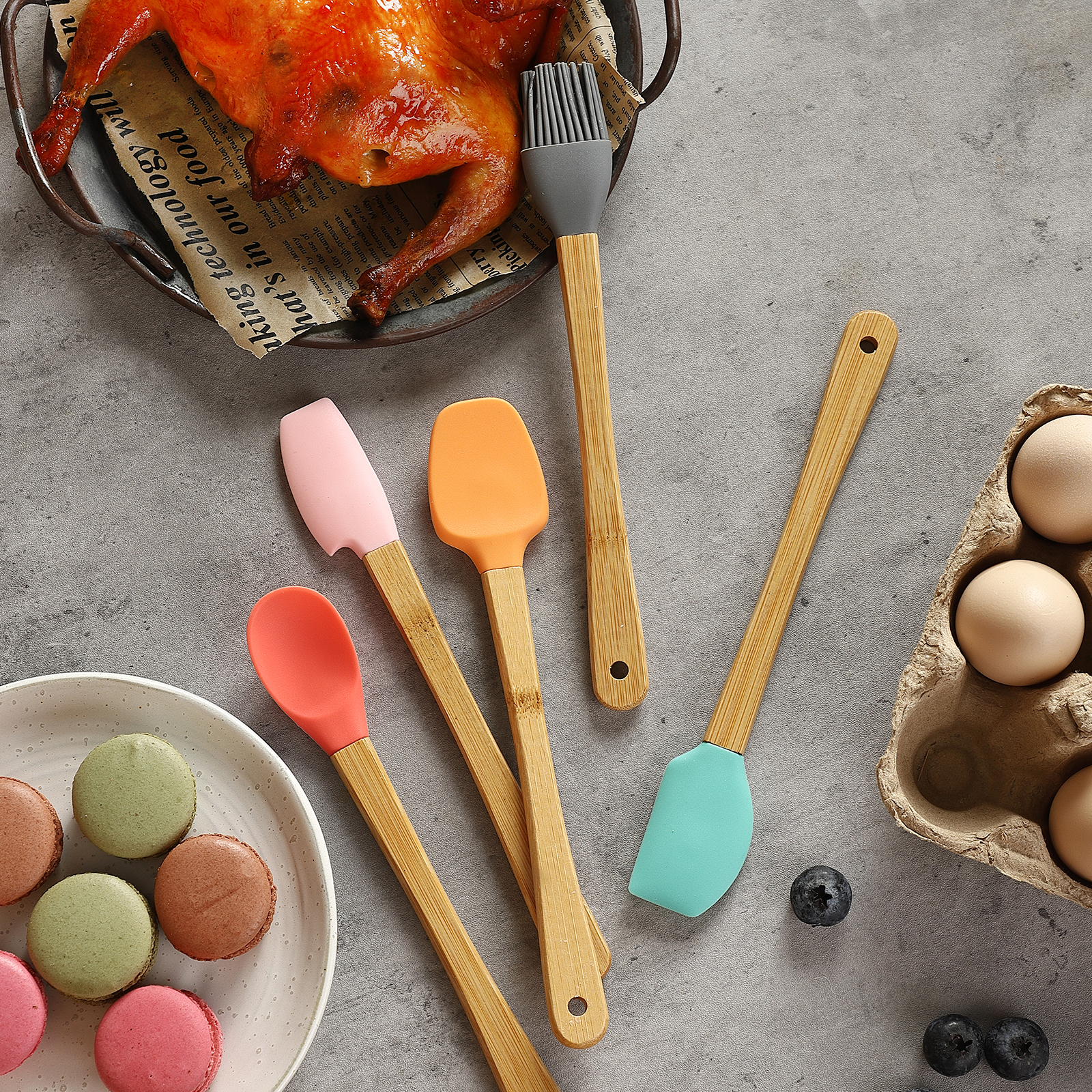 Food Grade Silicone Spatula Baking Decoration - Temu