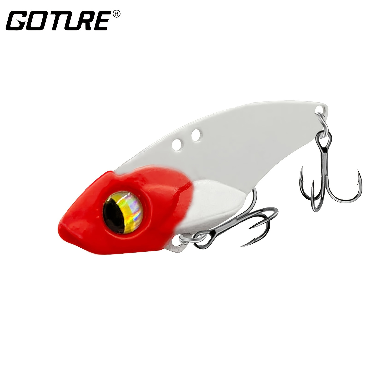 4pcs Bionic Ice Fishing Lure With Double Willow Blades, Balance Fishing  Lure For Carp Perch