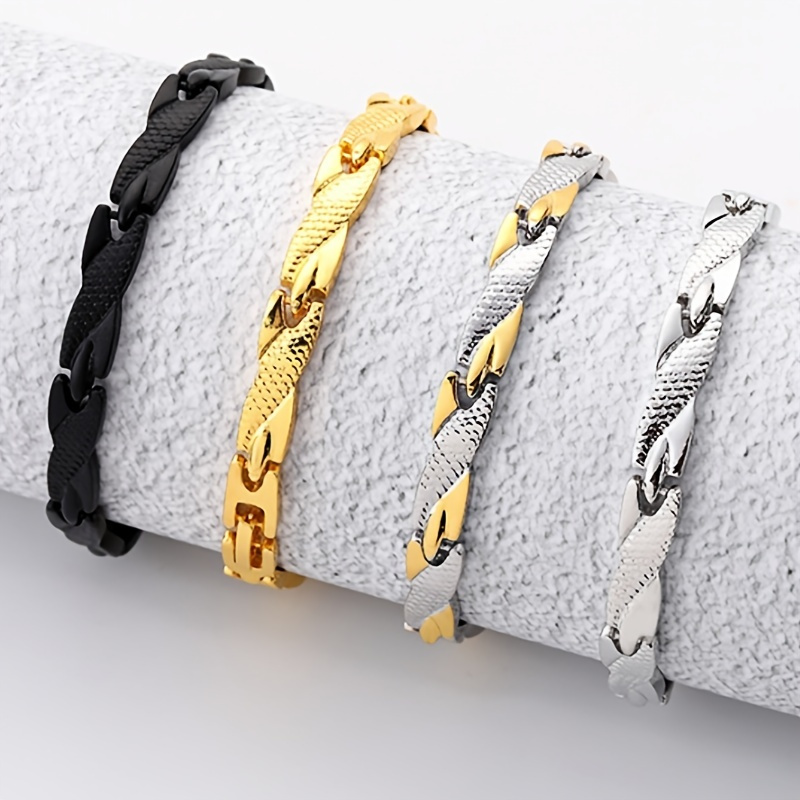 

Men's 7mm Detachable Simple Adjustable Dragon Pattern Bracelet