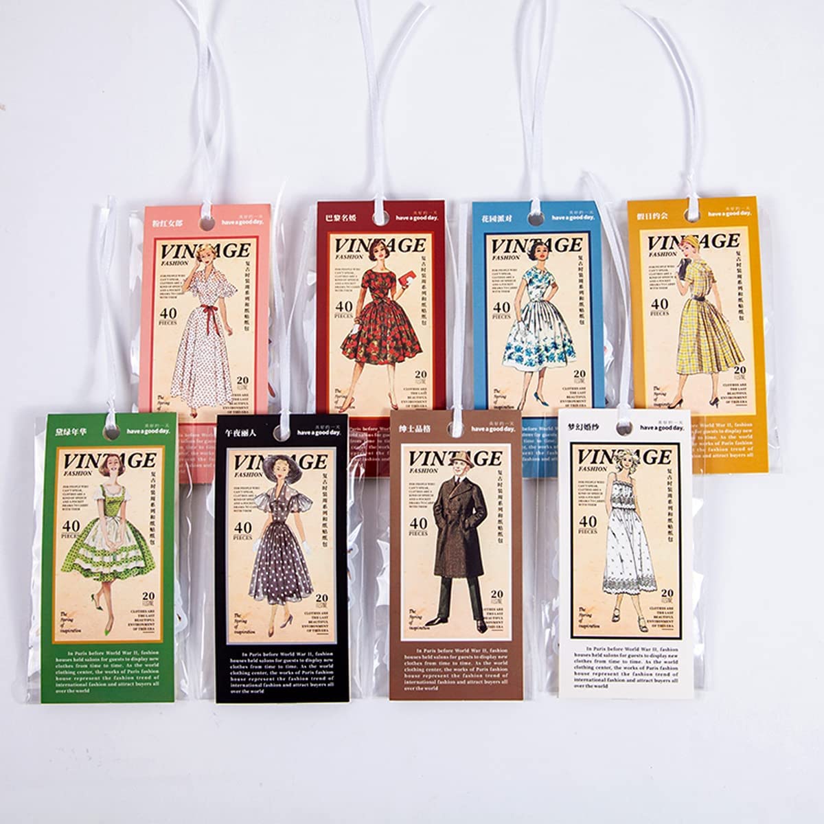 Vintage Washi Stickers For Journaling Retro Fashion Women - Temu
