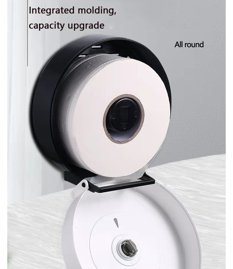 1pc Waterproof Tissue Box Toilet Tissue Box Jumbo Roll Tissue Box Hotel Tissue Box Public Toilet