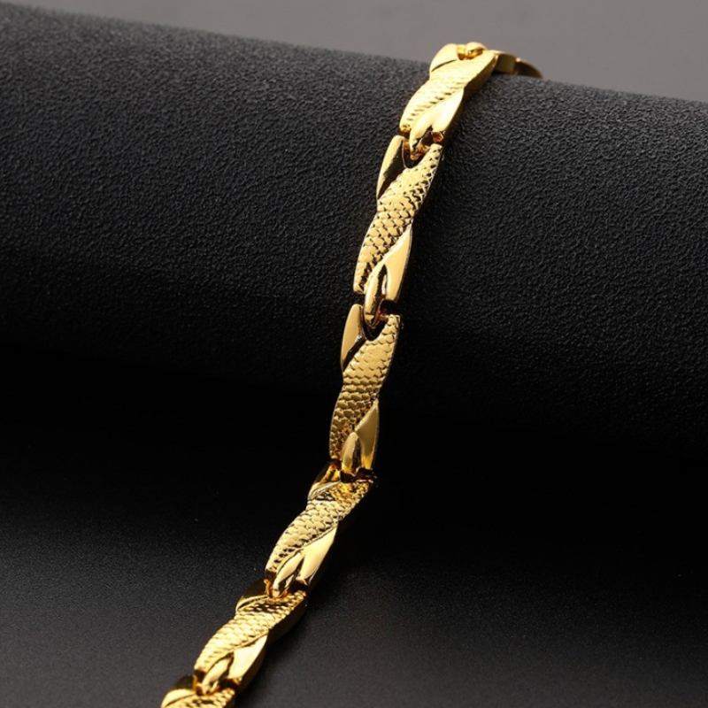 Men's Adjustable Dragon Pattern Bracelet, Unique Design