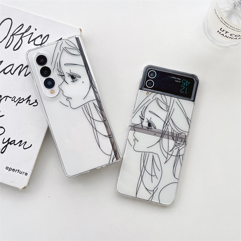 Cute girl Drawing Phone Case | Zazzle