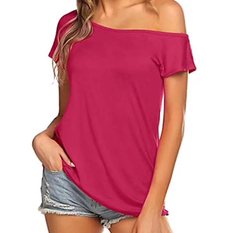 Shoulder pad sleeveless T-shirt women's new summer design sense of  personality asymmetrical slit lacing lanyard minority top - AliExpress