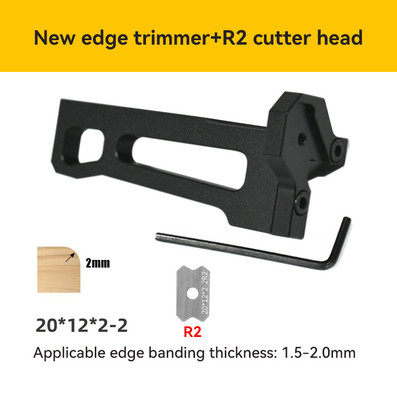 Edge Banding Trimmer, Edge Trimmer with Carbon Steel Blades Double Edge  Manual Banding Trimmer and Scrapper, Wood Manual Edge Banding Machine for