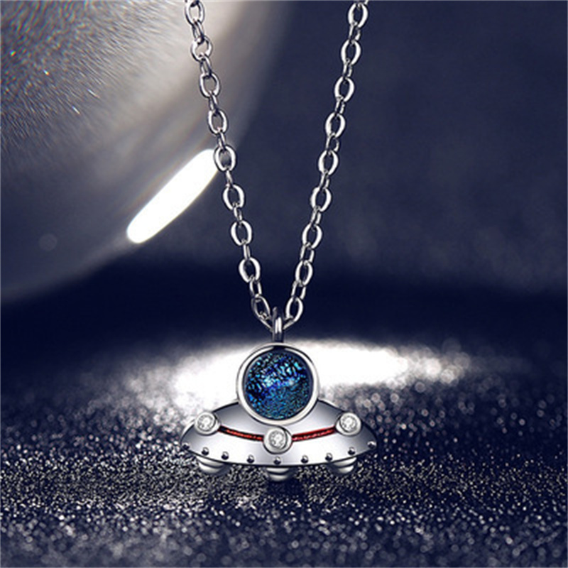 Astronaut Spaceman Pendant Necklace Adjustable Copper Neck Jewelry Decor, 90 Days Buyer Protection