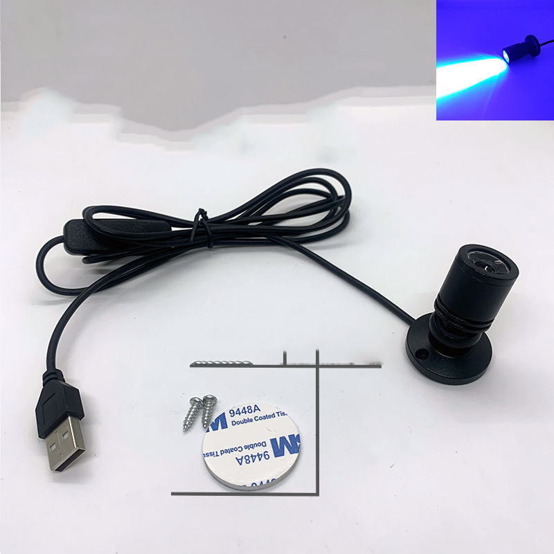 LDB-0007 Mini foco con luces LED adaptador de USB A TIPO C – Fussionweb