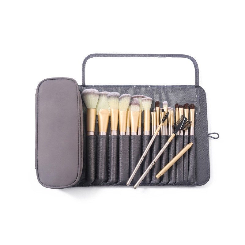 EasYoung Travel Makeup Brush Pouch Sets, 1PCS Magnetic Anti-Fall