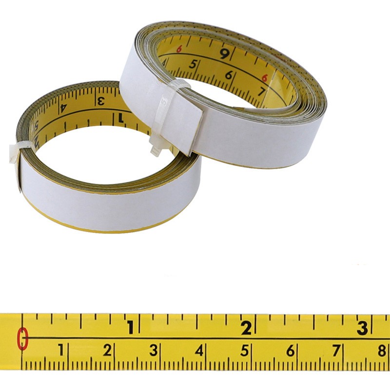 Miter Track Tape Measure Adhesive Backing Metric Inch Scale - Temu