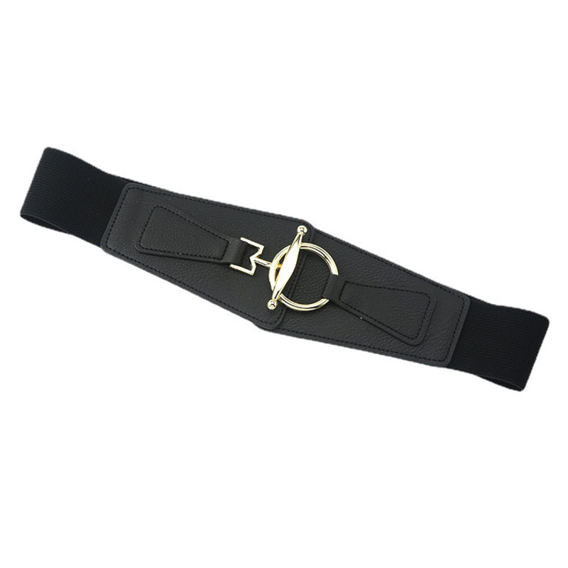 Women Accessories Waistband Wide Waist Belt Dress Strap Elastic