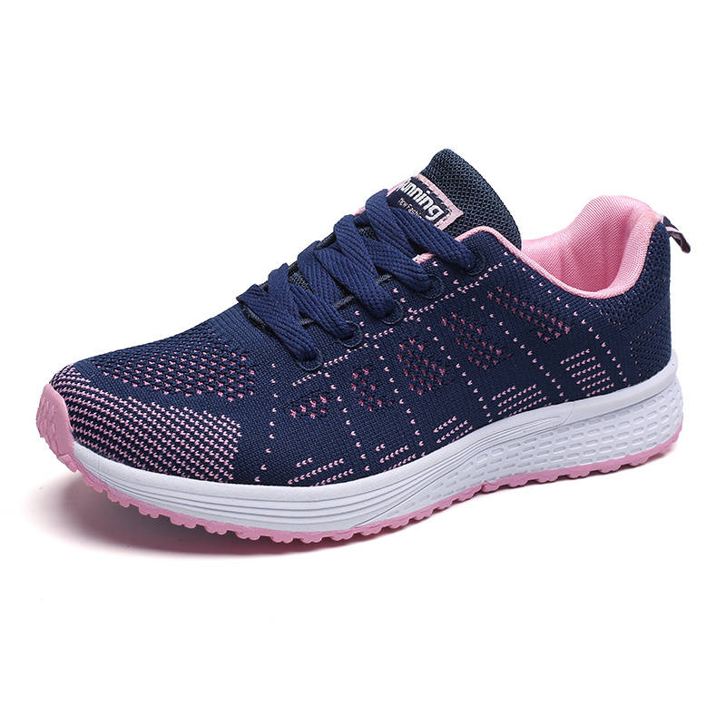 Womens Breathable Lace Casual Sneakers Comfortable Walking Temu 1362