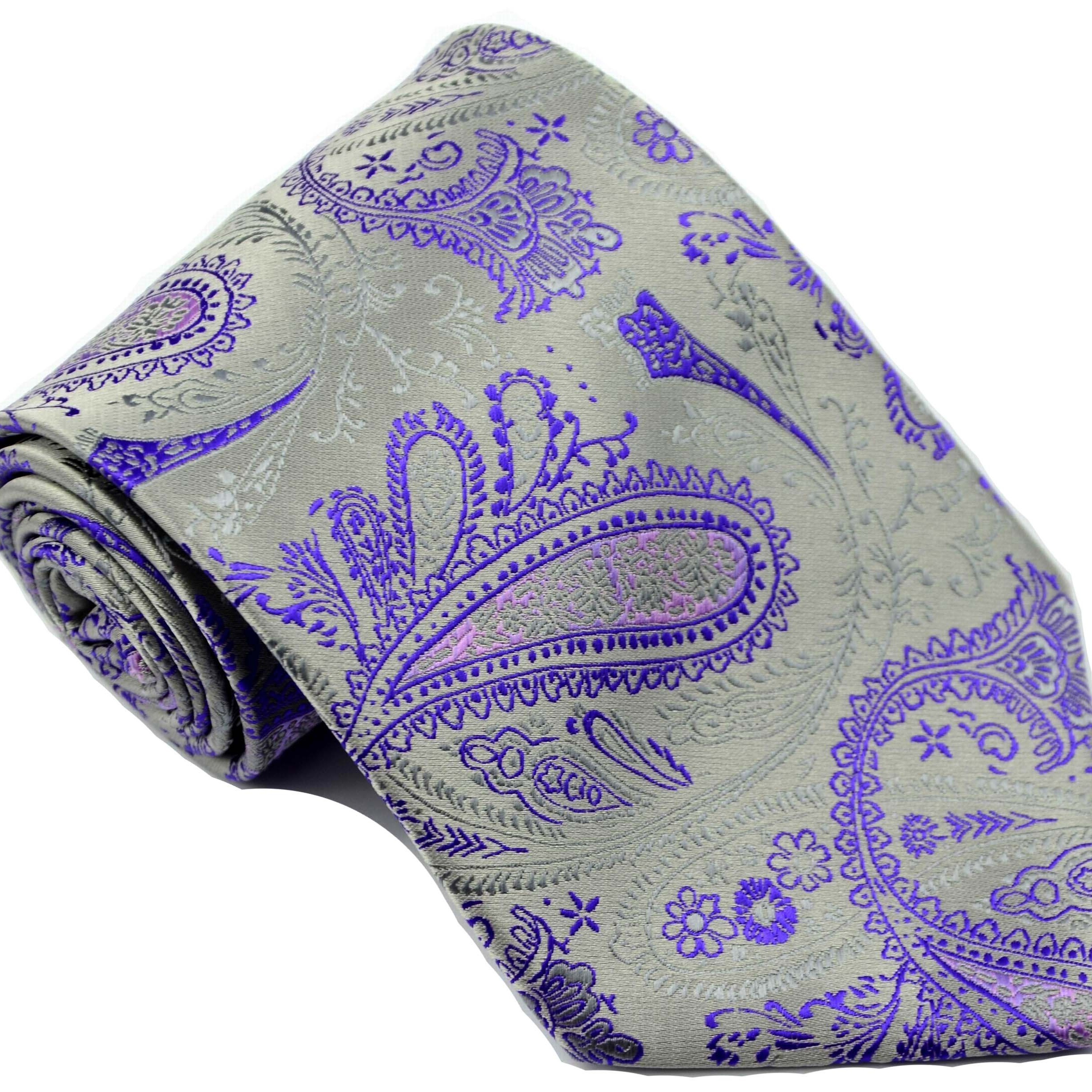 Men's Classic Necktie Patterned Tie Striped Party Wedding Tie