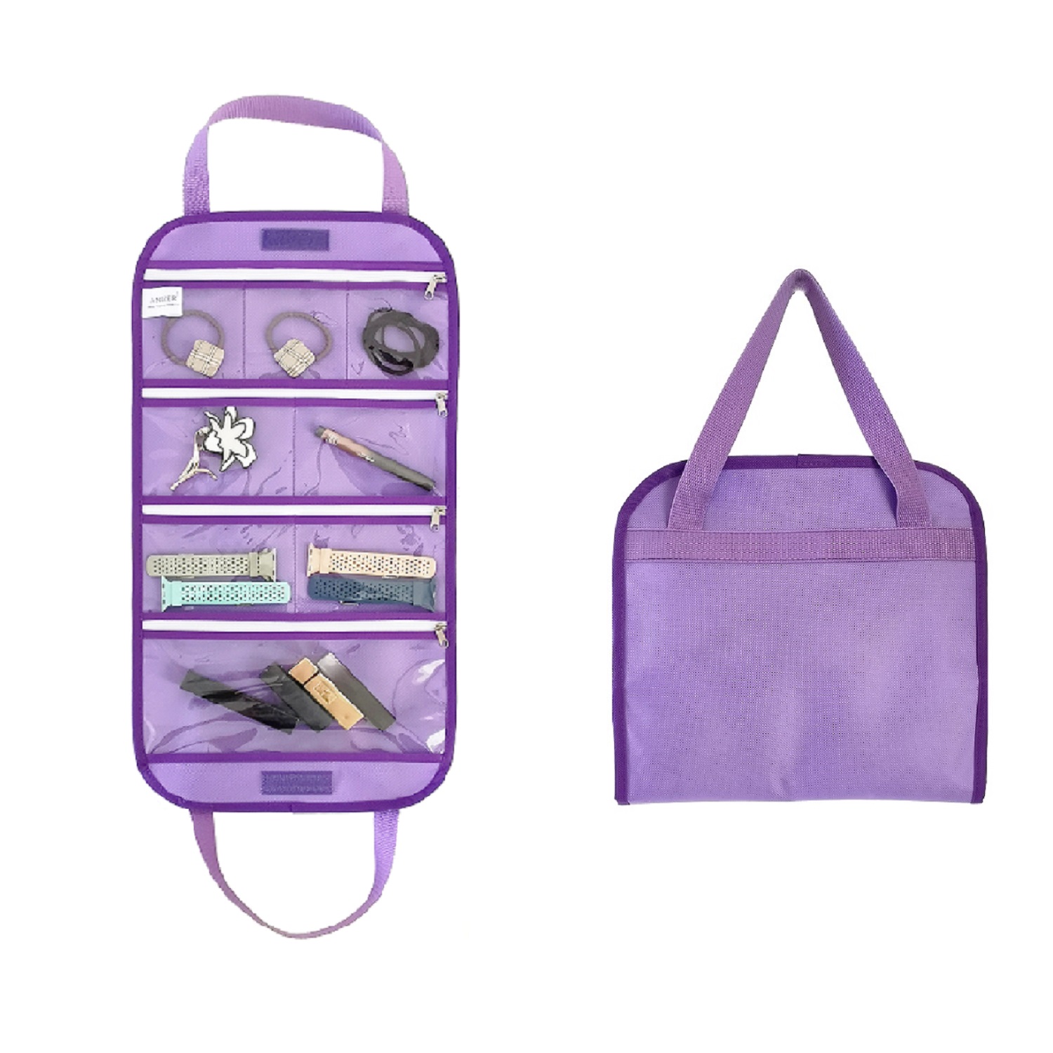 Jewellery Organizer Bag with 8 Pockets