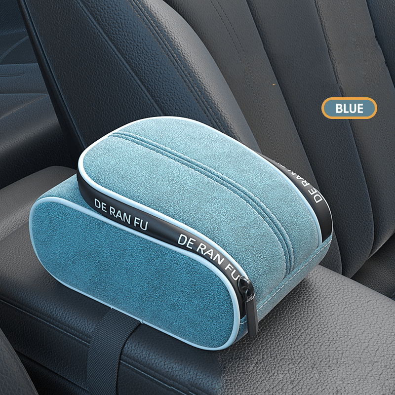 Universal Car Tissue Box Holder Soft Adjustable Safe Fabric Armrest Headrest  Hanging Organizer for Cars SUVs Trucks Accessories - AliExpress
