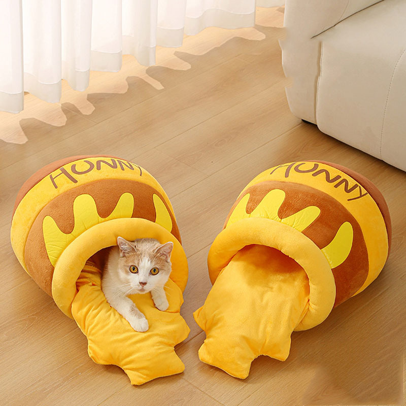 Bxaolu Cat Bed For Indoor Cats - Cat Cave Bed Cat House Cat Tent With