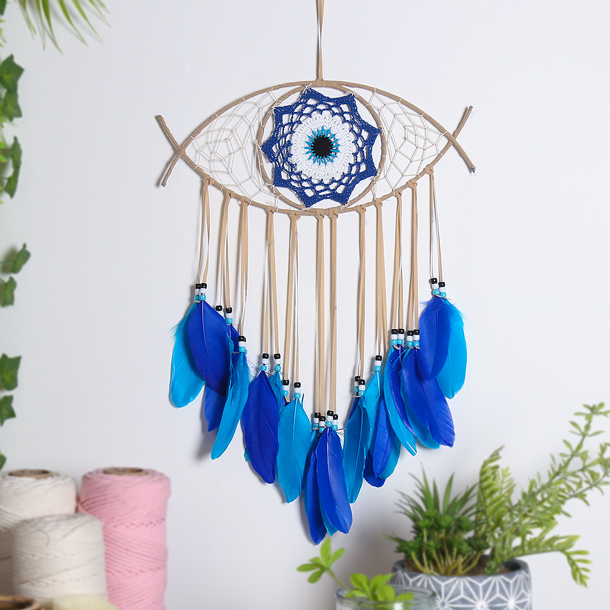 Handmade Evil Eye Dream Catchers