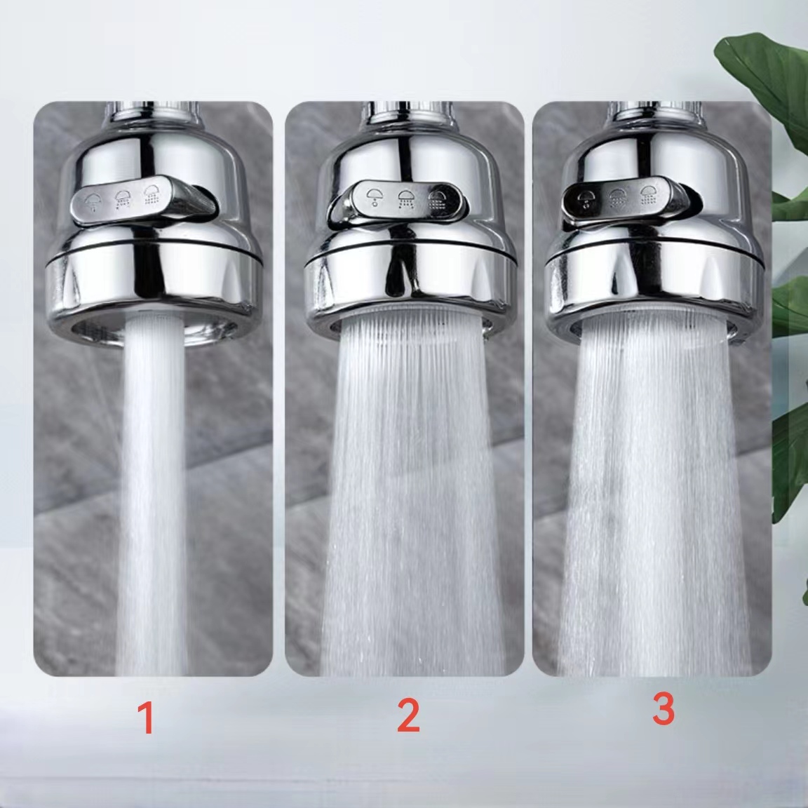 Upgrade Kitchen Faucet 360° Rotatable Water saving Sprayer Temu