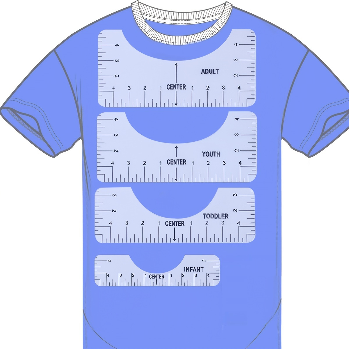 T Shirt Ruler Alignment Tool – Aviva Dallas
