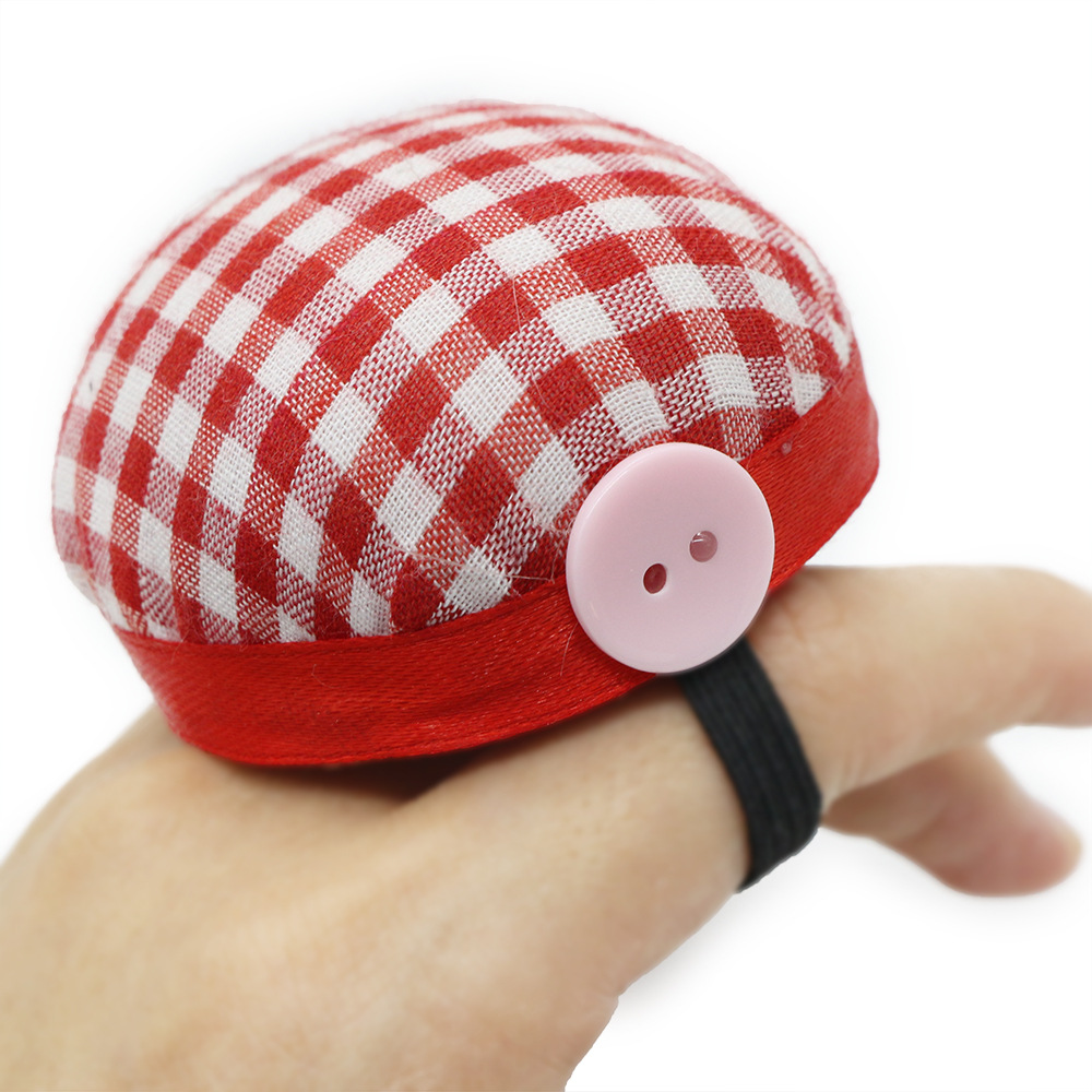 Cute Pincushion Plaid Pattern Wrist Pad For Sewing - Temu