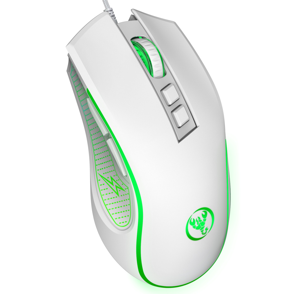 Usb Wired Mouse Colorful Glow 3600dpi 4 speed - Temu