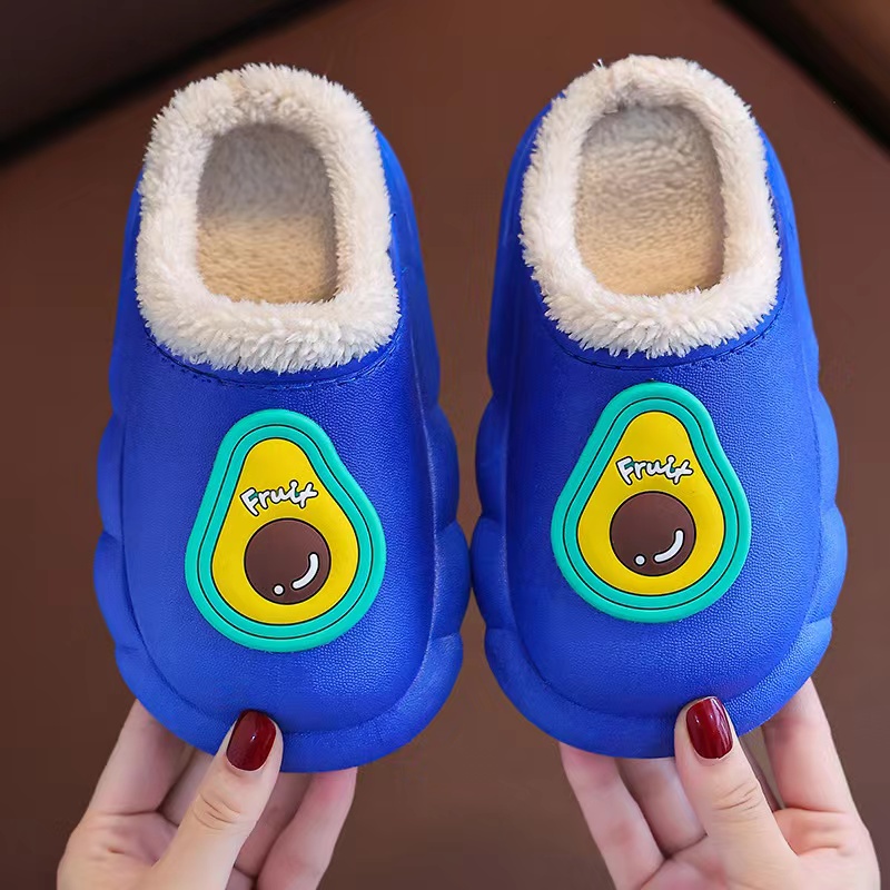 Blue hot sale monster slippers