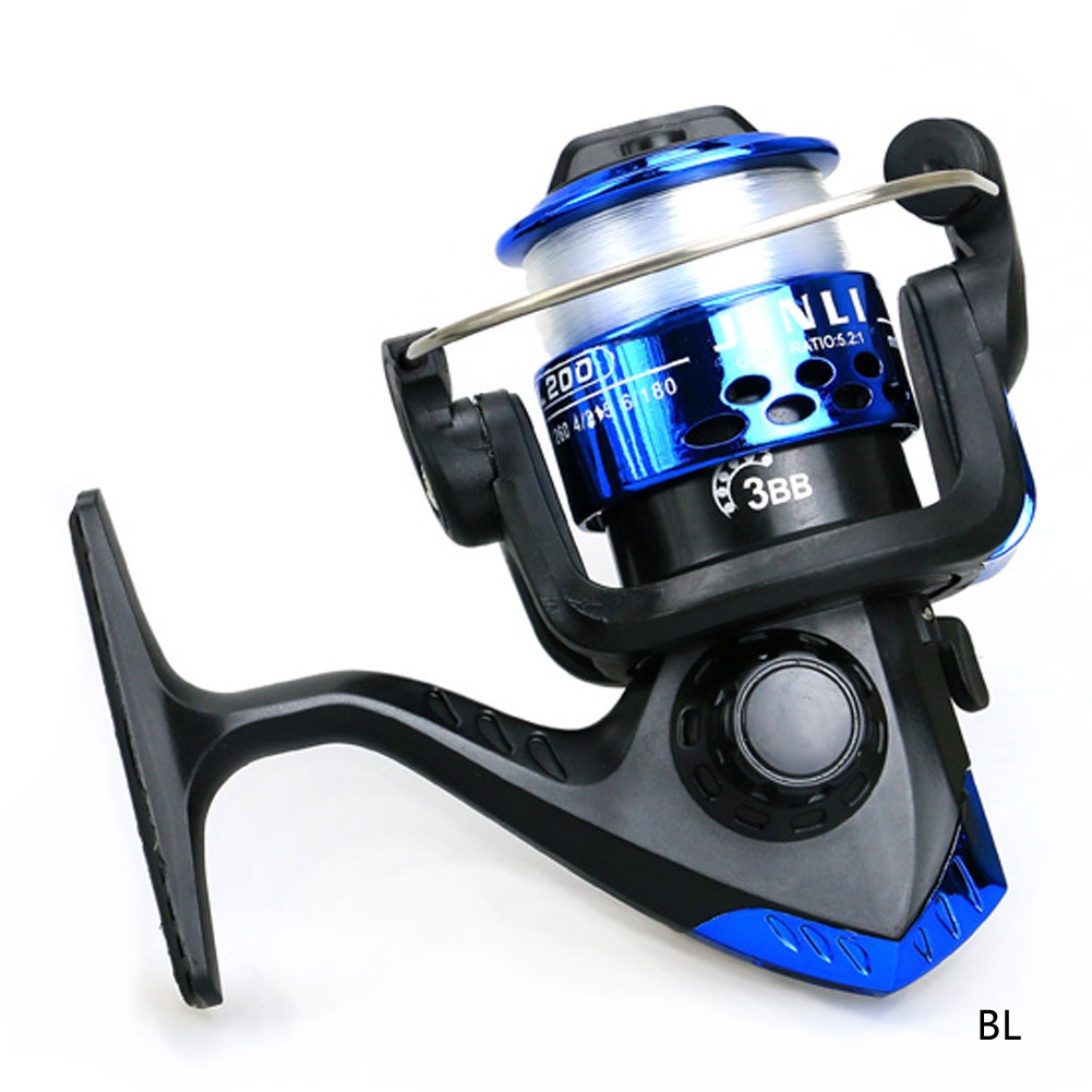 1pc Highquality 200 Spinning Reel, Fishing Reel With Folding Handle
