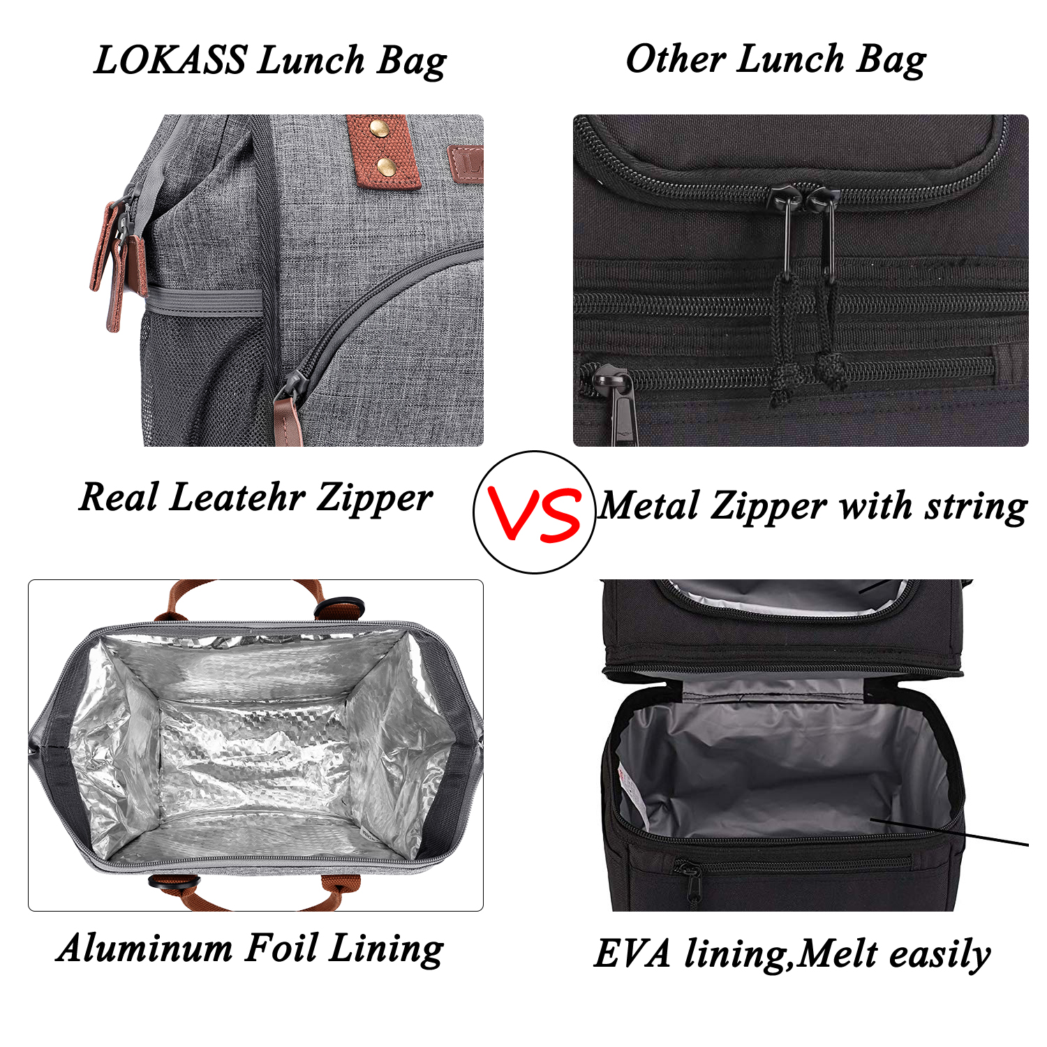 Stylish Insulated Lunch Bag With Wide-open Design, Removable Shoulder  Strap, And Large Drinks Holder - Perfect For Women, Men, And Adults  On-the-go! - Temu