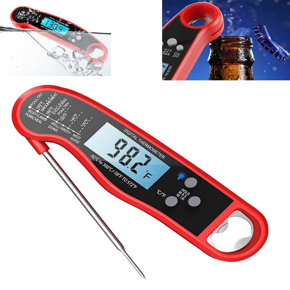 Grill Thermometers, Waterproof Milk Powder Liquid Barbecue Baking Kitchen  Thermometer, Outdoor Cooking Tools & Accessories - Temu