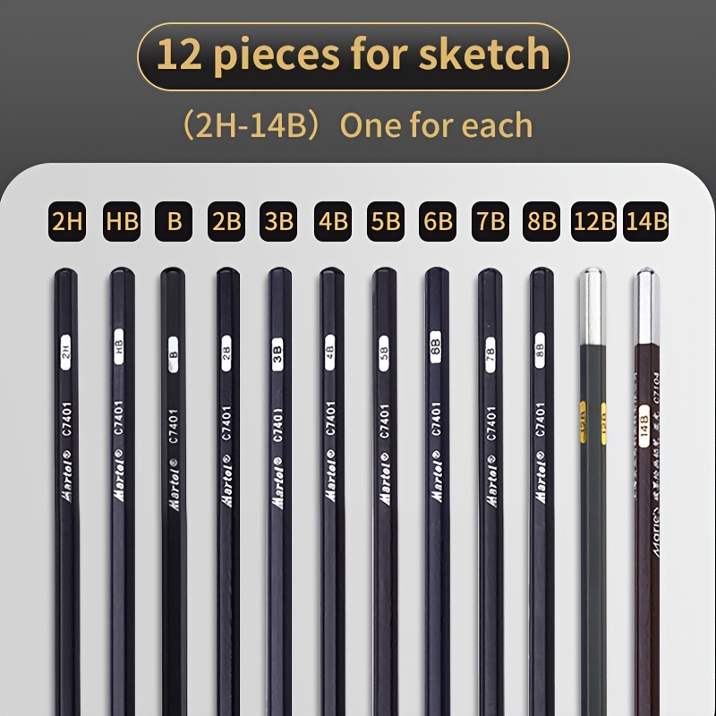 4 in 1 Pencil Sharpener Special Charcoal Pen 14b Special - Temu