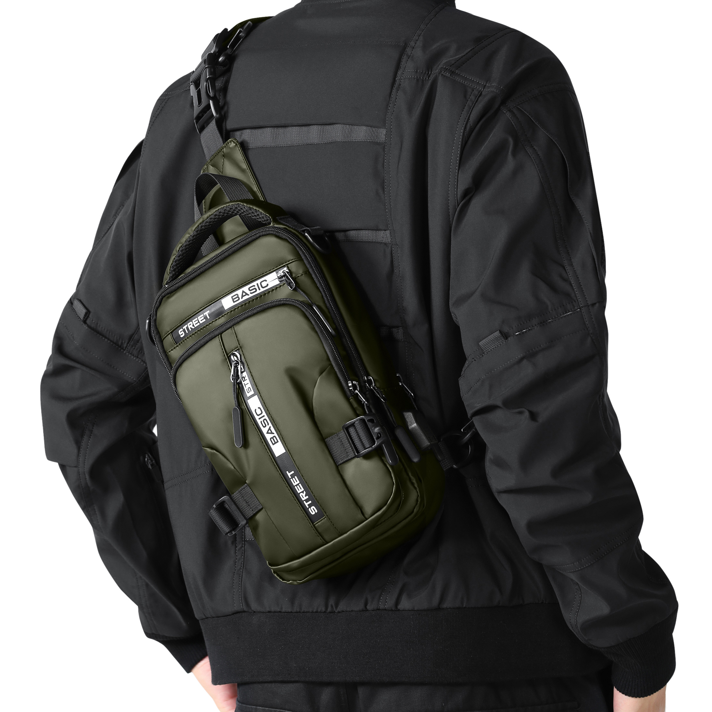 Waterproof Sling Bag Lightweight Fanny Pack Crossbody Backpack