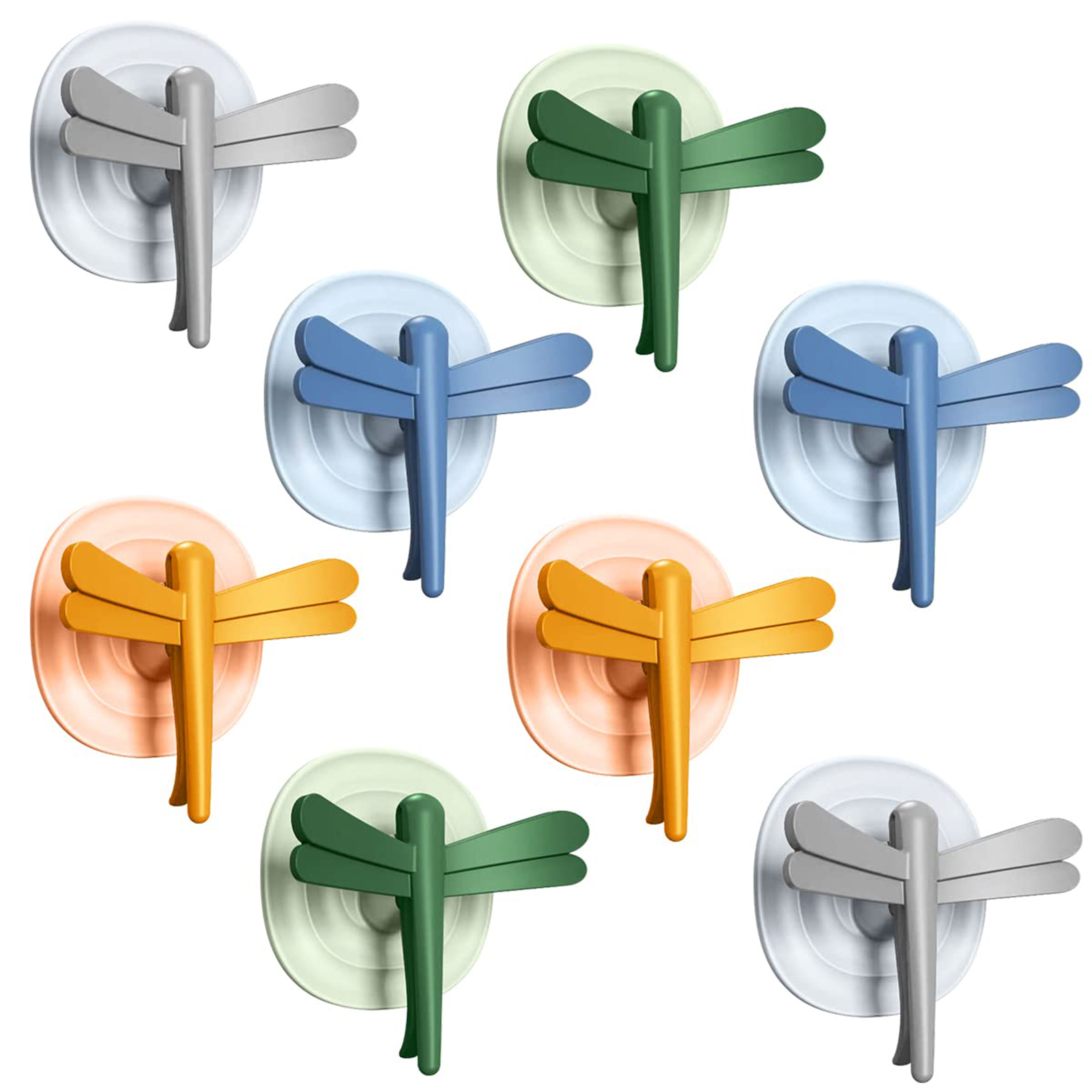 Small Plastic Adhesive Hooks (max) Cut Dragonfly - Temu Canada