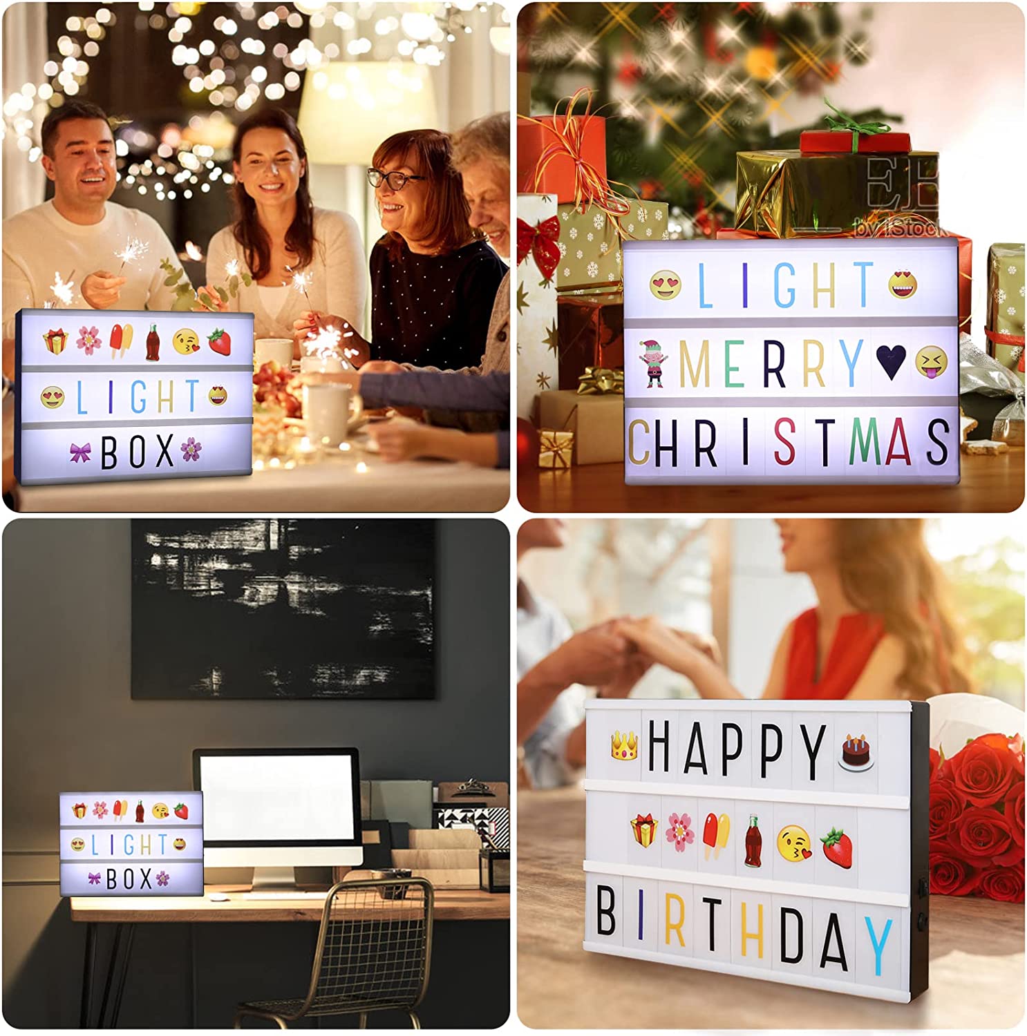 170 stücke Buchstaben Zahlen Symbole Für A4/A5/A3 Cinematic Light Up Box,  Bunte Led Cinema Board Light Box Ersatzbuchstaben Für Weihnachten  Geburtstag Wending Party Dekoration - Temu Germany